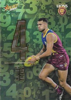 2023 Select AFL Footy Stars - Numbers #N13 Callum Ah Chee Front